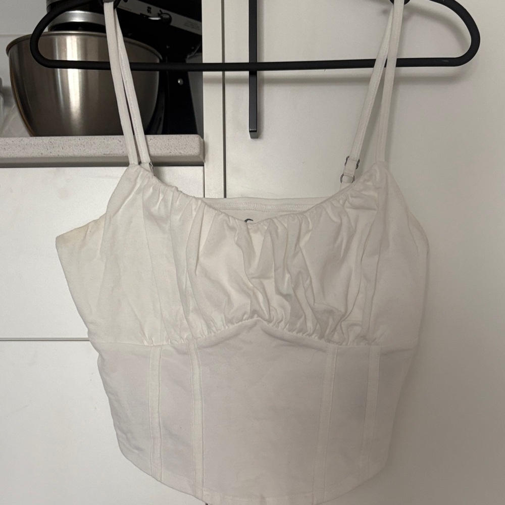 Hollister White Camisole Top